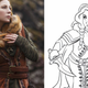 A Cosplay Coloring Book!